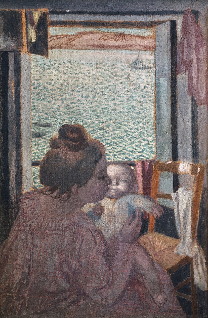 Mateřství u okna od Maurice Denis