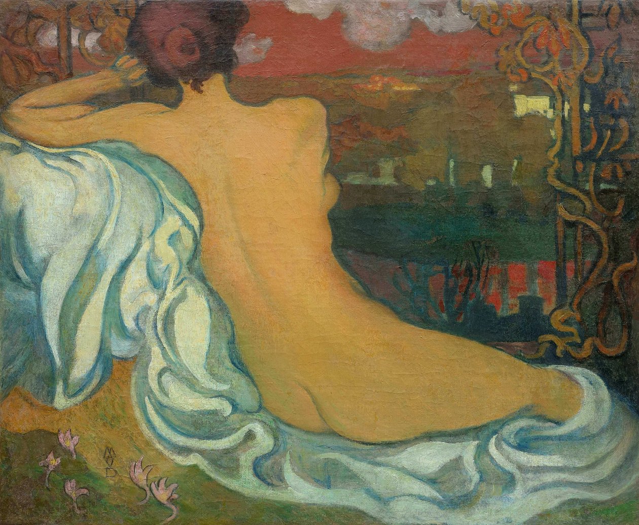 Akt za soumraku, asi 1892. od Maurice Denis
