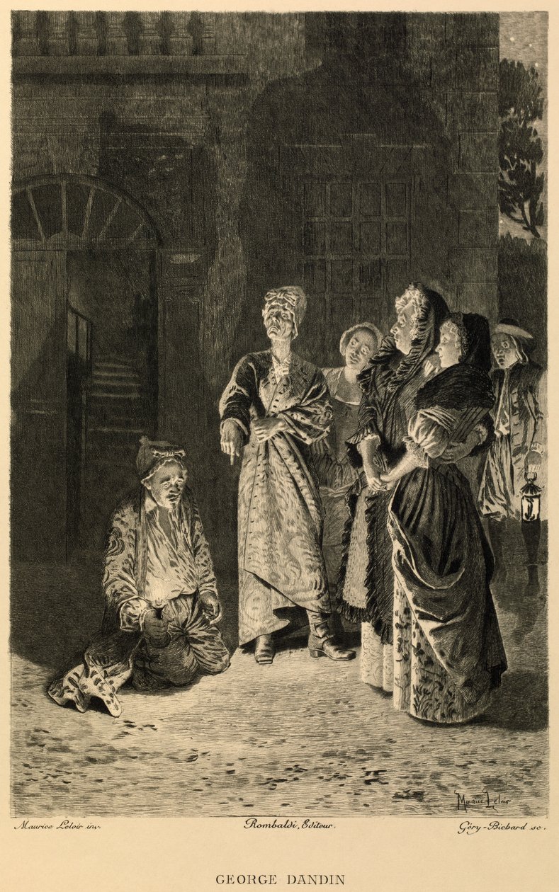 Georges Dandin podle Moliera od Maurice Leloir