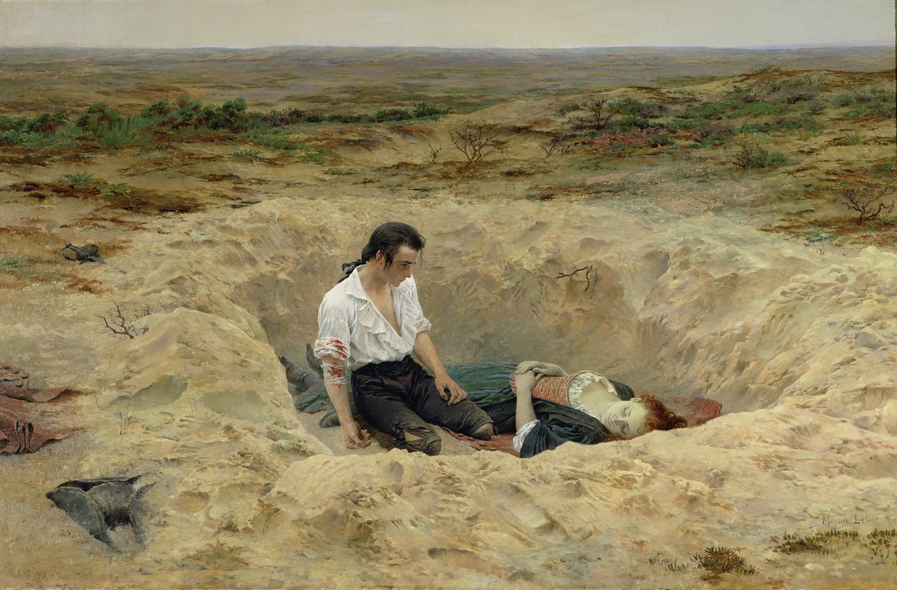 Manon Lescaut, 1892 od Maurice Leloir
