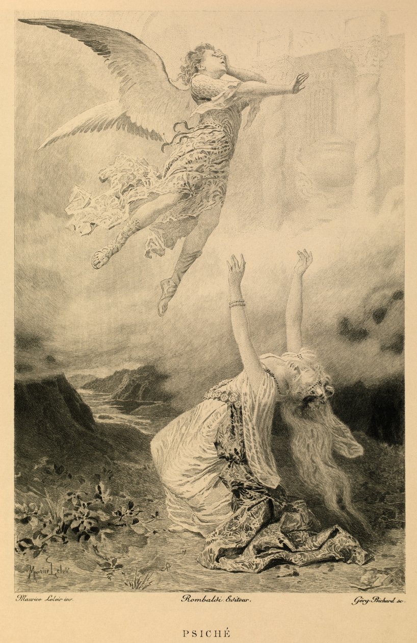Psyche by Moliere od Maurice Leloir