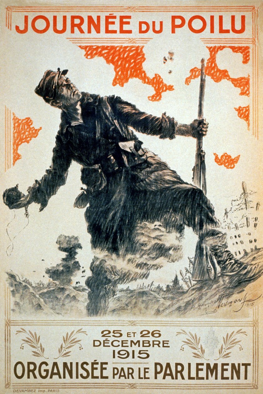Chlupatý den, 1915 od Maurice Louis Henri Neumont
