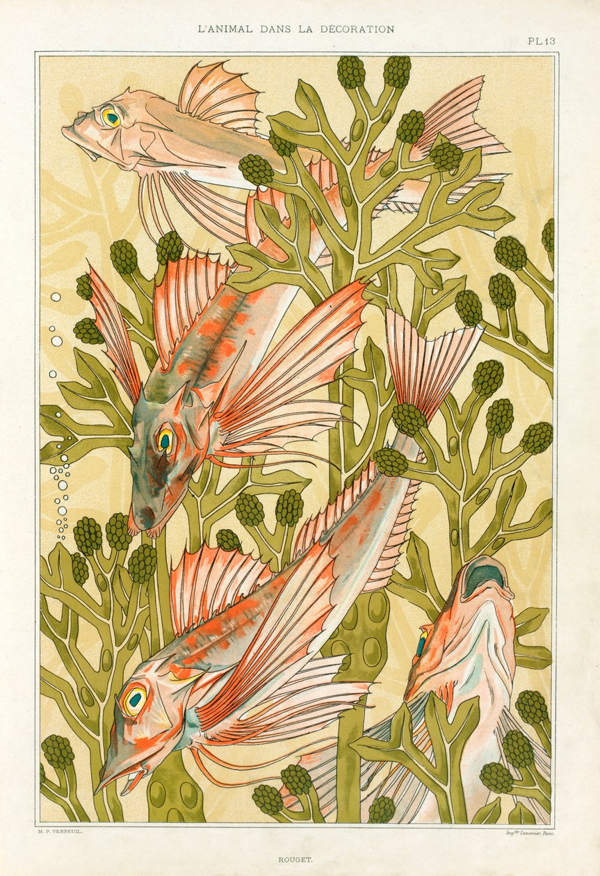 Red Mullet, hospoda. 1897. od Maurice Pillard Verneuil