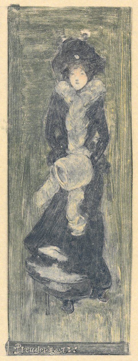 Lady Su Hui a její veršované puzzle od Maurice Brazil Prendergast
