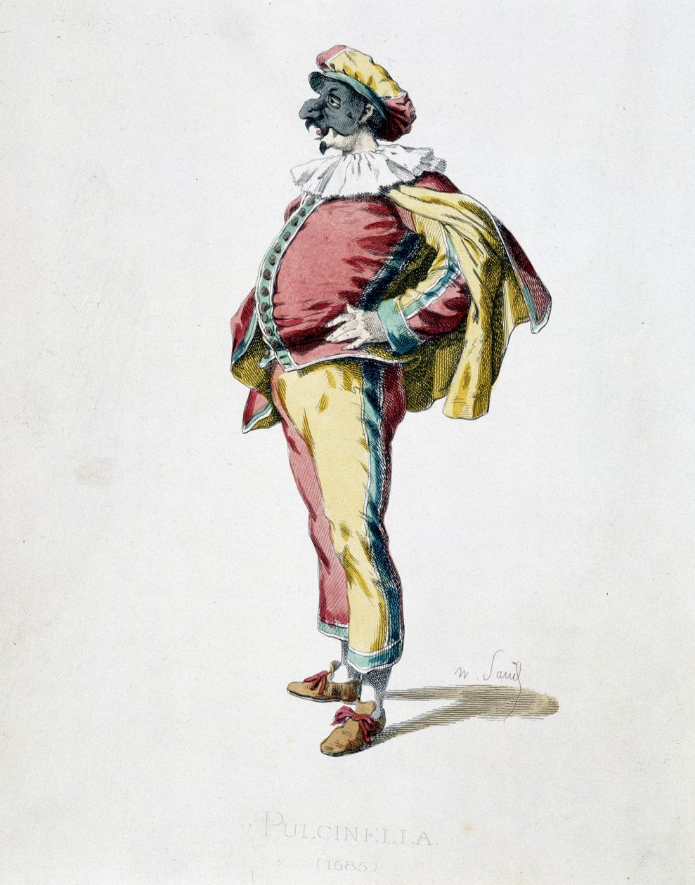 Pulcinella (Polichinelle) od Maurice Sand
