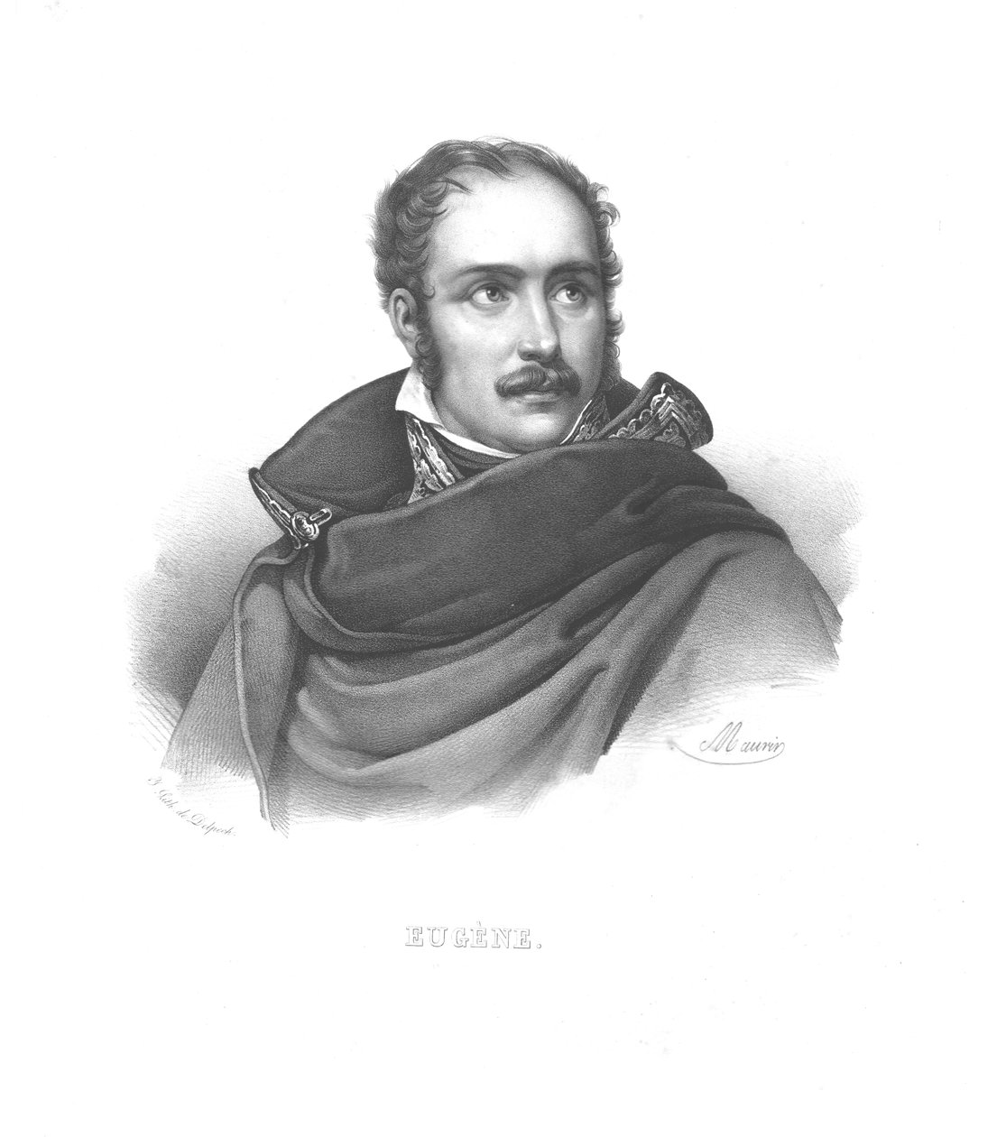 Eugene de Beauharnais, 20. léta 19. století od Maurin