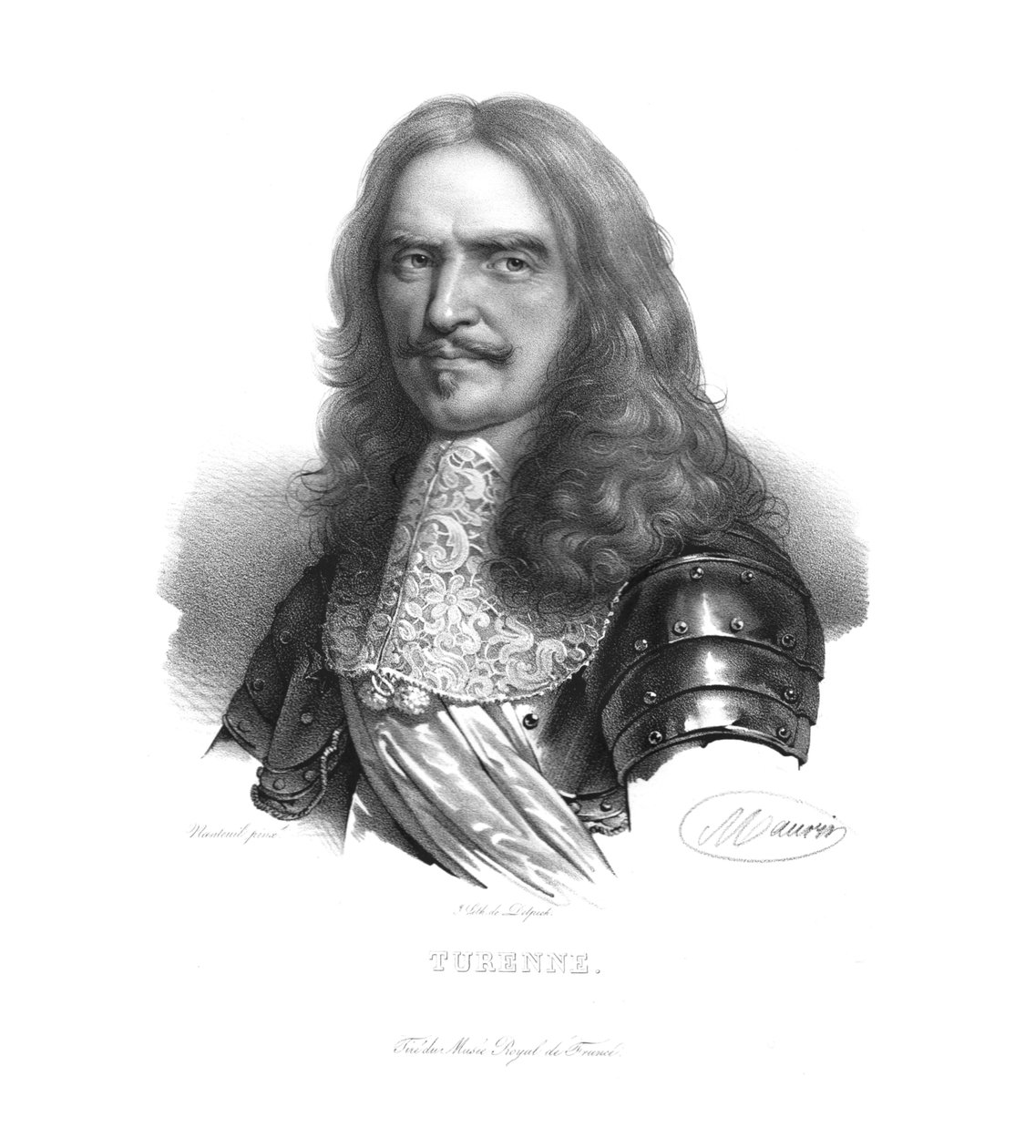 Henri de la Tour dAuvergne, 20. léta 19. století. od Maurin