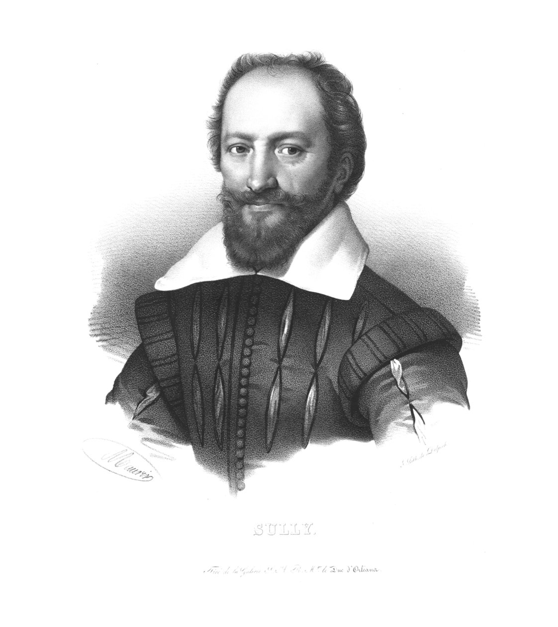 Maximilien de Bethune, vévoda ze Sully, c1820 od Maurin