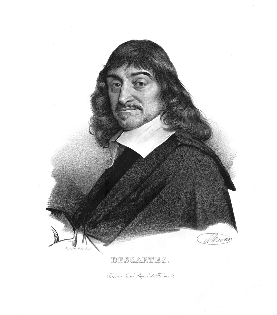René Descartes, 20. léta 19. století. od Maurin