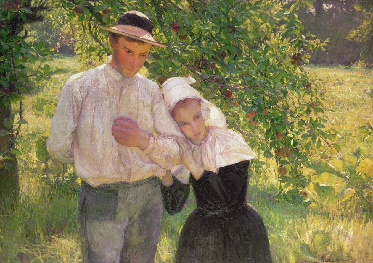 Rekonvalescent, 1896 od Max Kurzweil