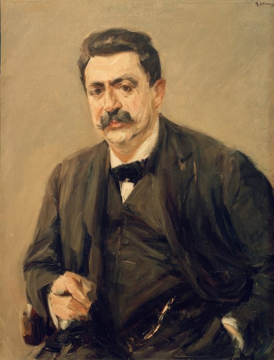 Portrét Dr. Julius Eliáš od Max Liebermann