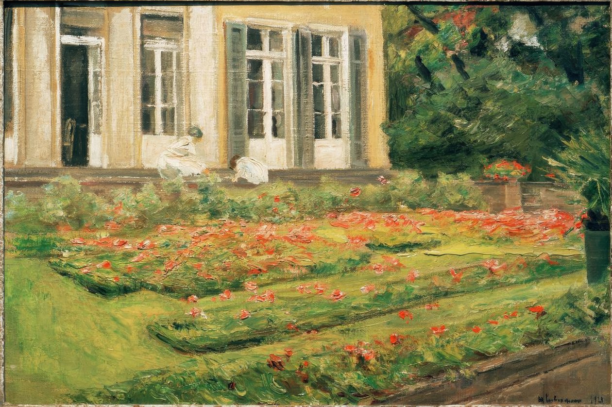 Květinová terasa v zahradě Wannsee na severozápad od Max Liebermann