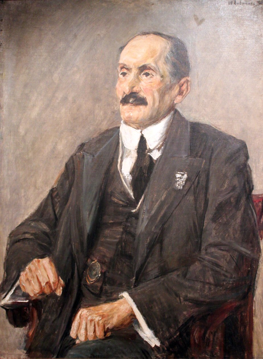 Portrét Oscara Cassela od Max Liebermann