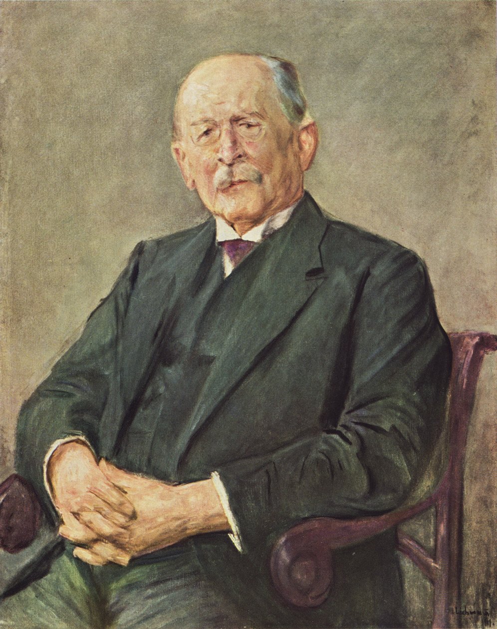 Portrét Otto Gerstenberga od Max Liebermann