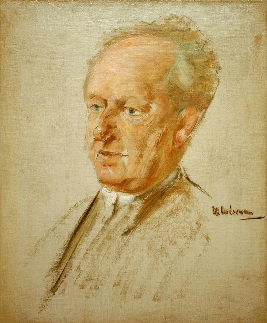 Portrét Gerharta Hauptmanna od Max Liebermann