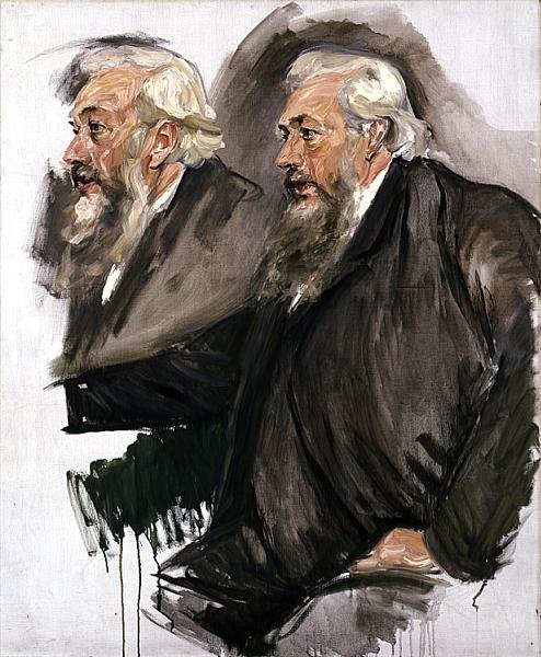 Profesor Justus Brinckmann, 1905 (viz také 144759) od Max Liebermann