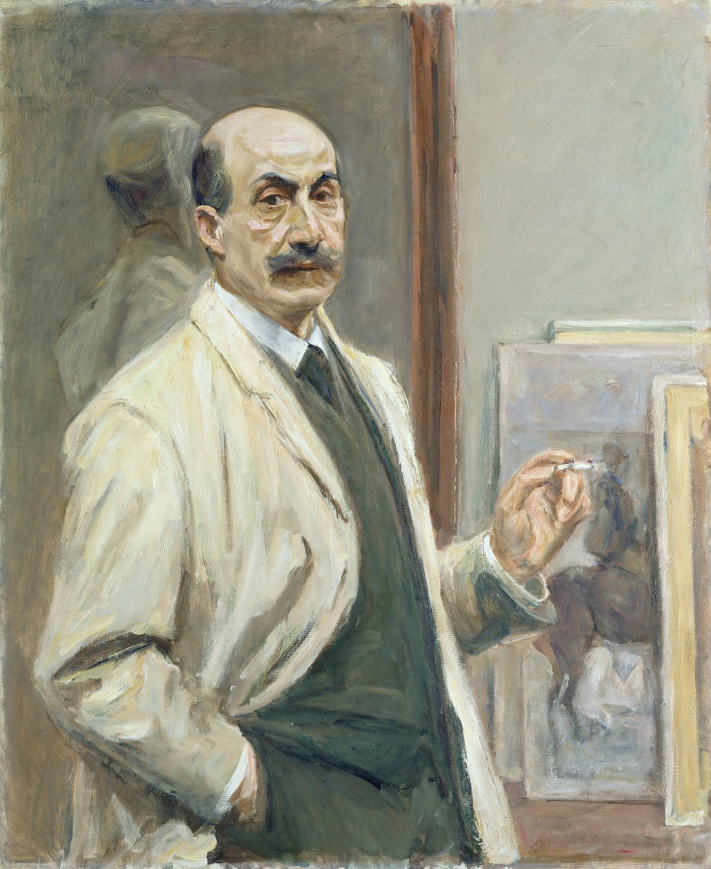 Autoportrét, 1910 od Max Liebermann