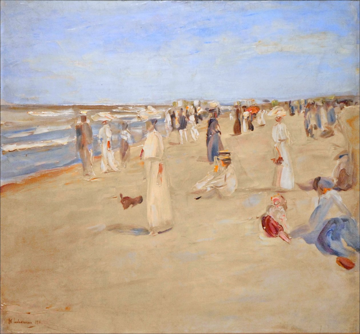 Stranbild Noordwijk od Max Liebermann