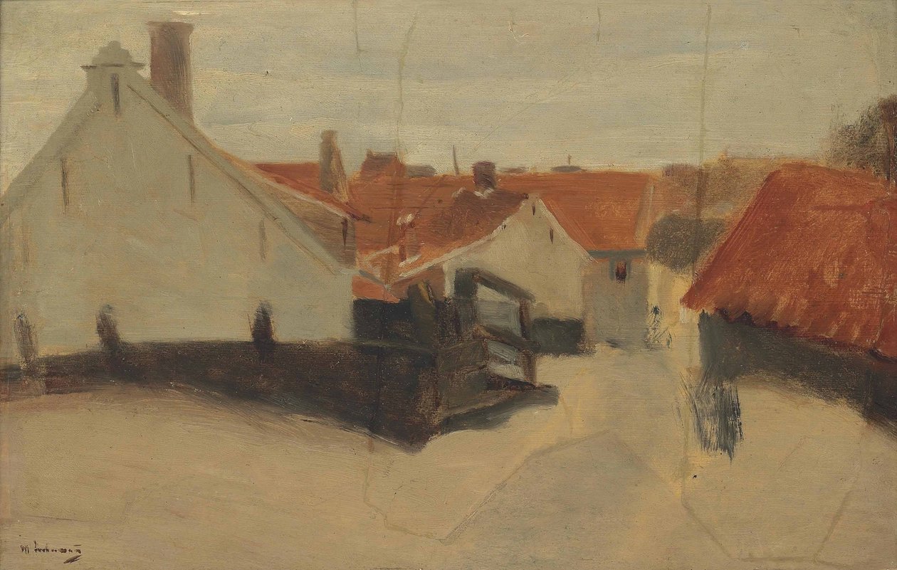 Strasse v Scheveningenu od Max Liebermann