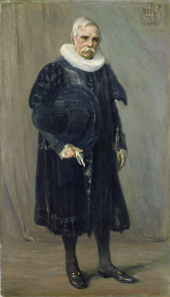 Starosta, Carl Friedrich Petersen (1809-92) 1891 od Max Liebermann