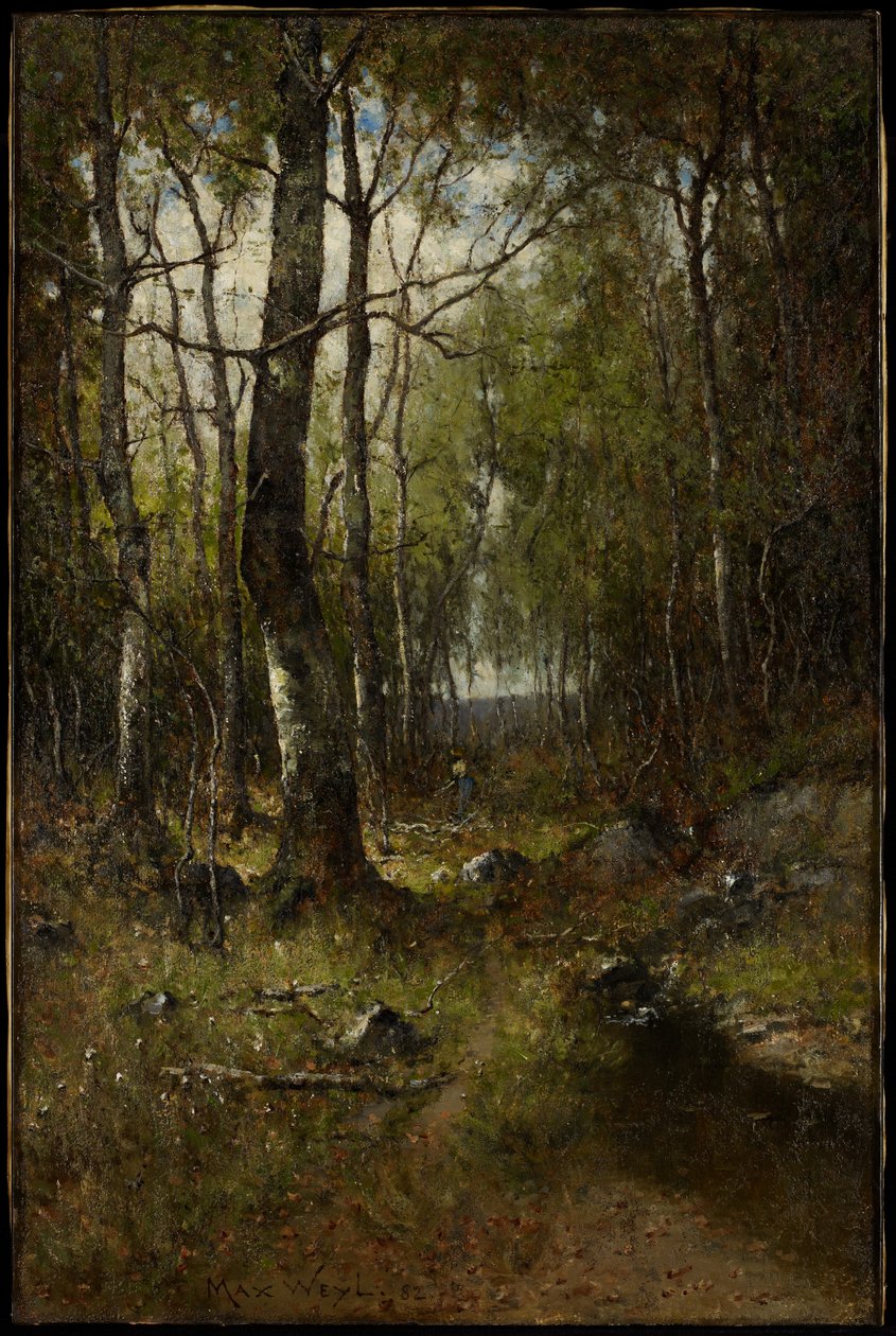 Temple Woods, 1882 od Max Weyl