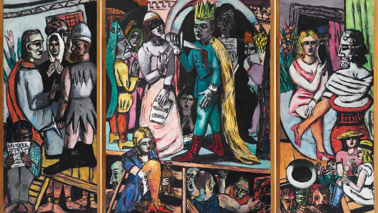 Herci od Max Beckmann