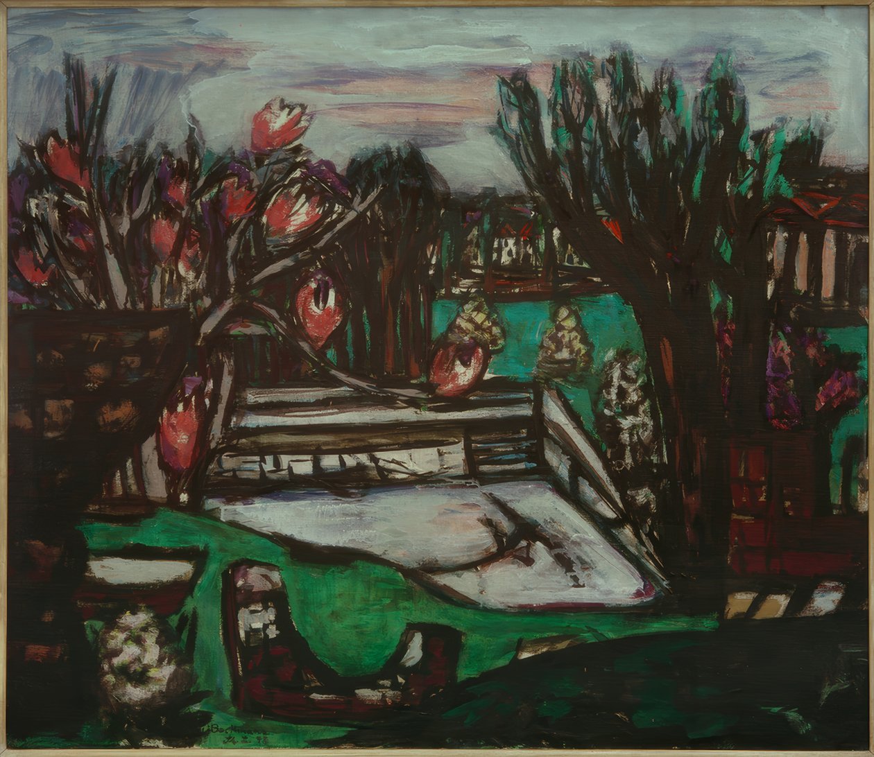 Bazén Alter od Max Beckmann