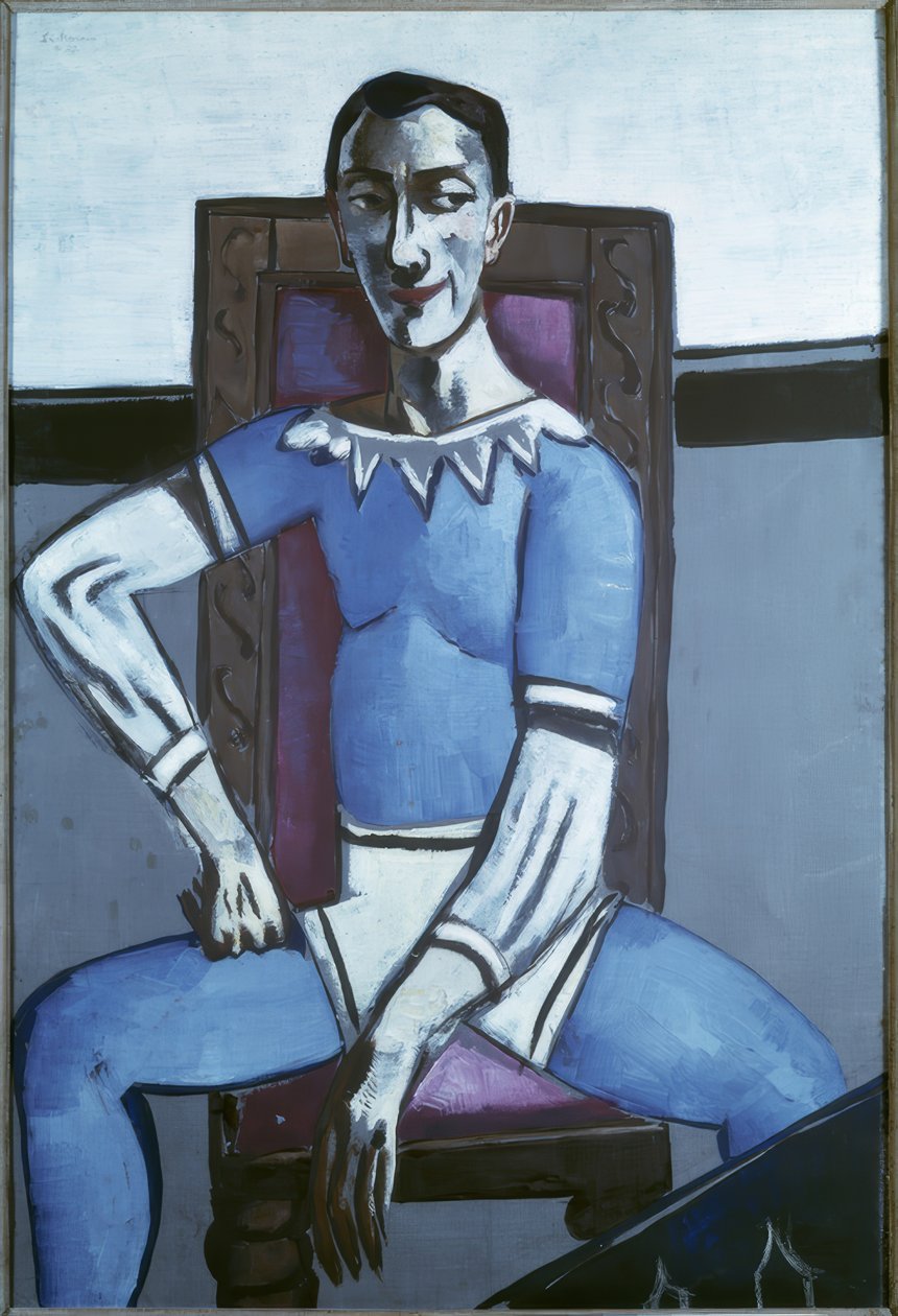Portrét Tseretelliho od Max Beckmann