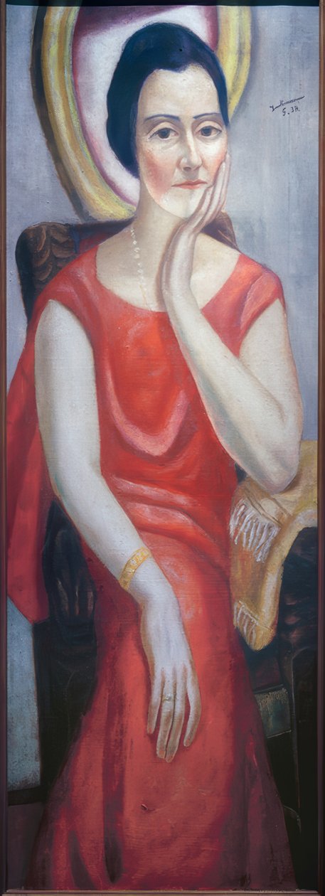 Portrét Käthe von Porada od Max Beckmann
