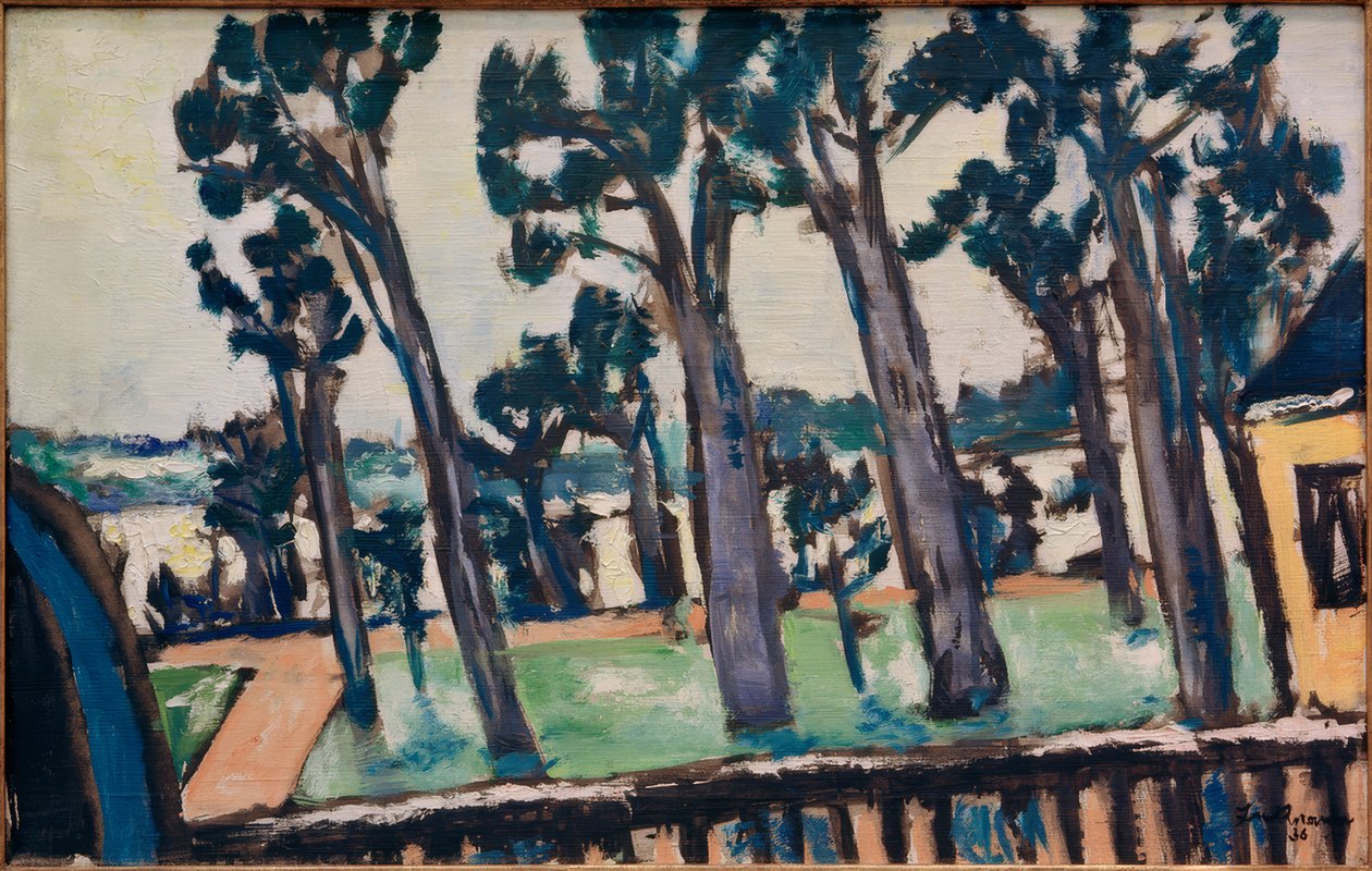 Pohled z Rupenhornu na Havel od Max Beckmann