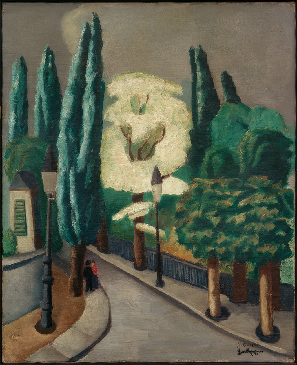 Kvetoucí akát od Max Beckmann
