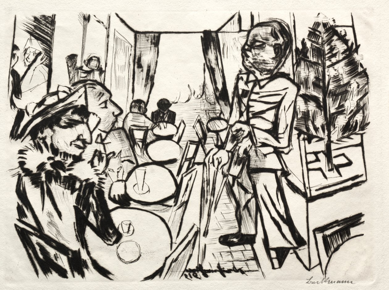 Vánoce 1919 od Max Beckmann