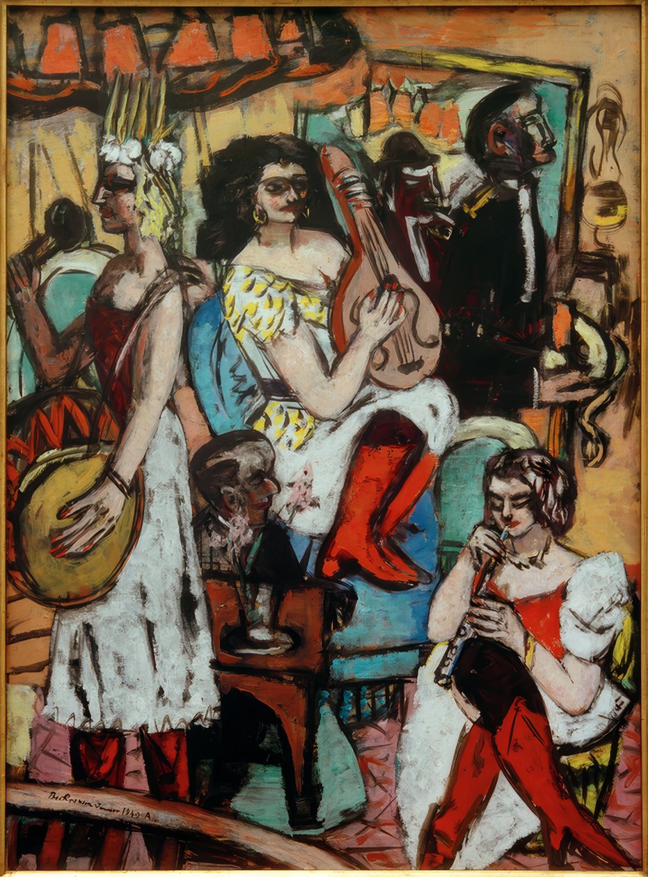 Dámská kapela od Max Beckmann