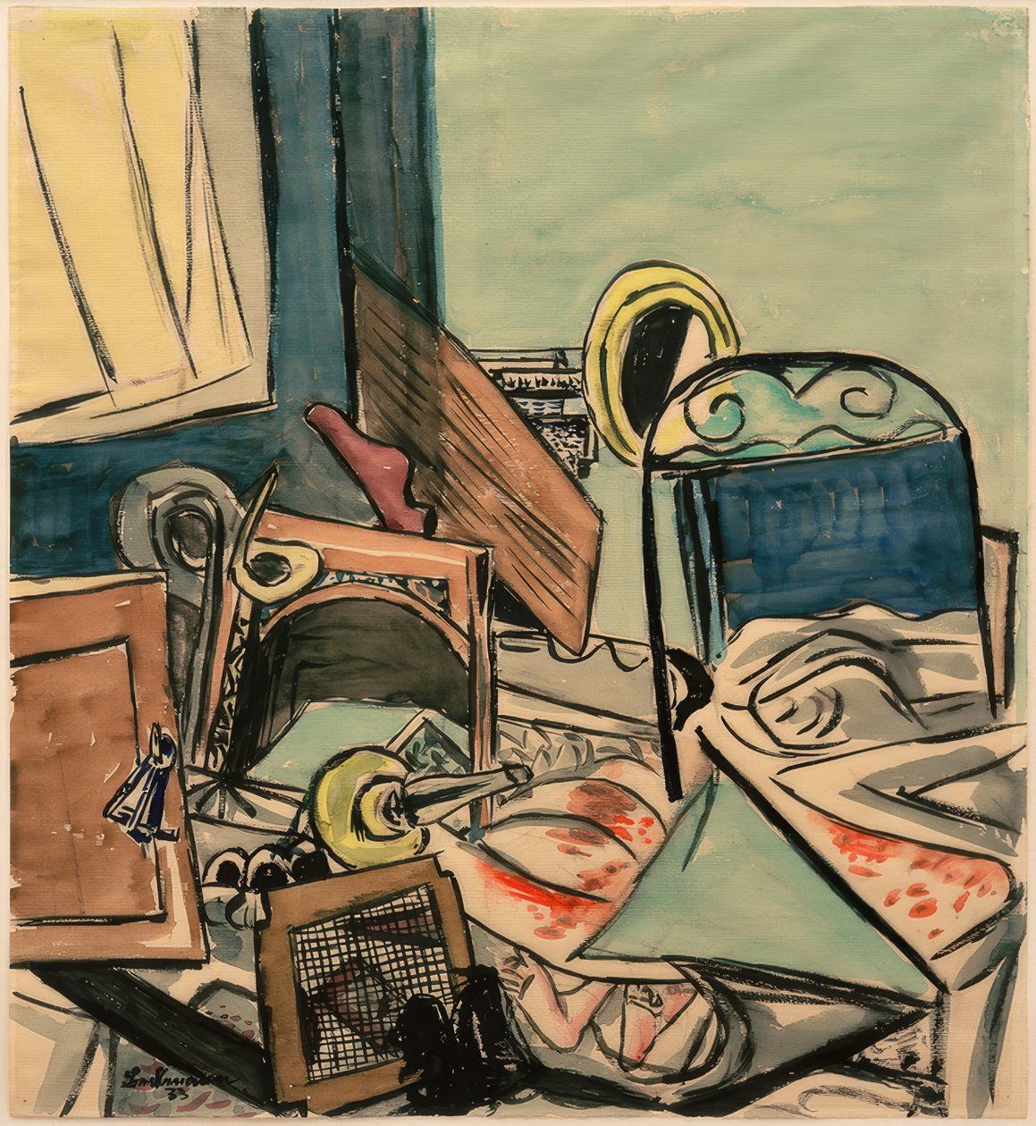 Vražda od Max Beckmann