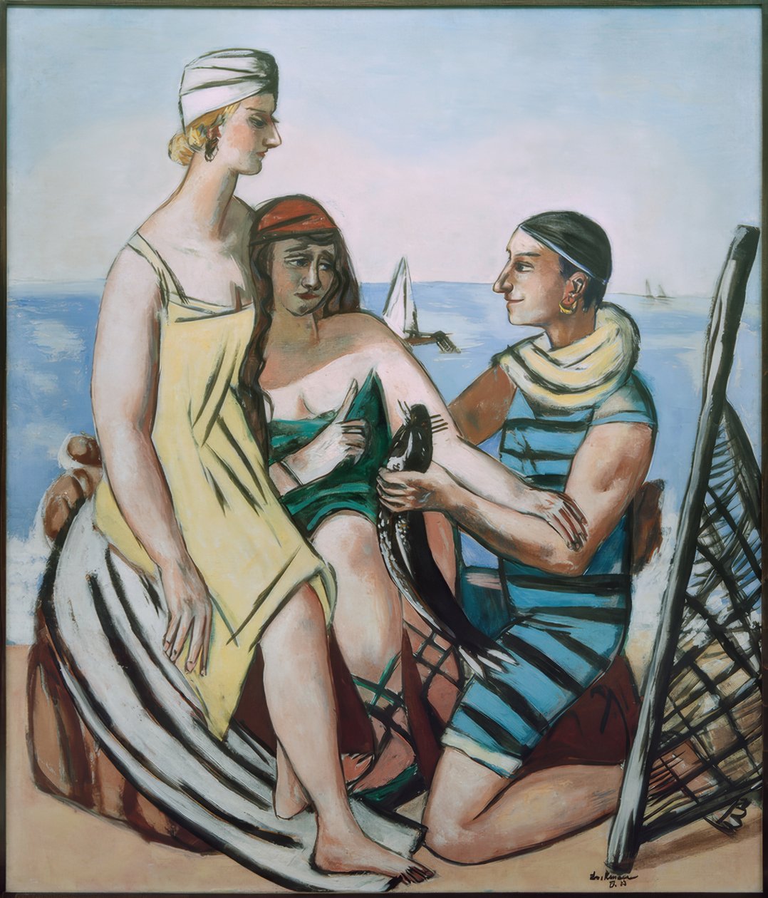 The Little Fish (Malý sumec) od Max Beckmann