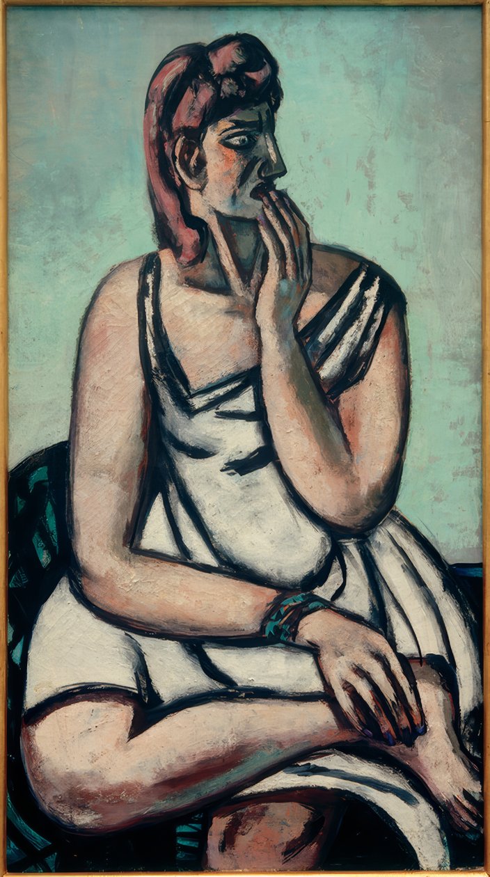 Ten vyděšený od Max Beckmann