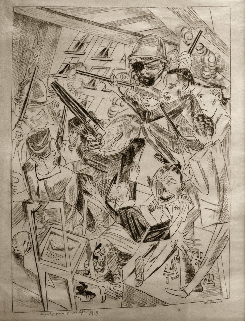 Poslední od Max Beckmann