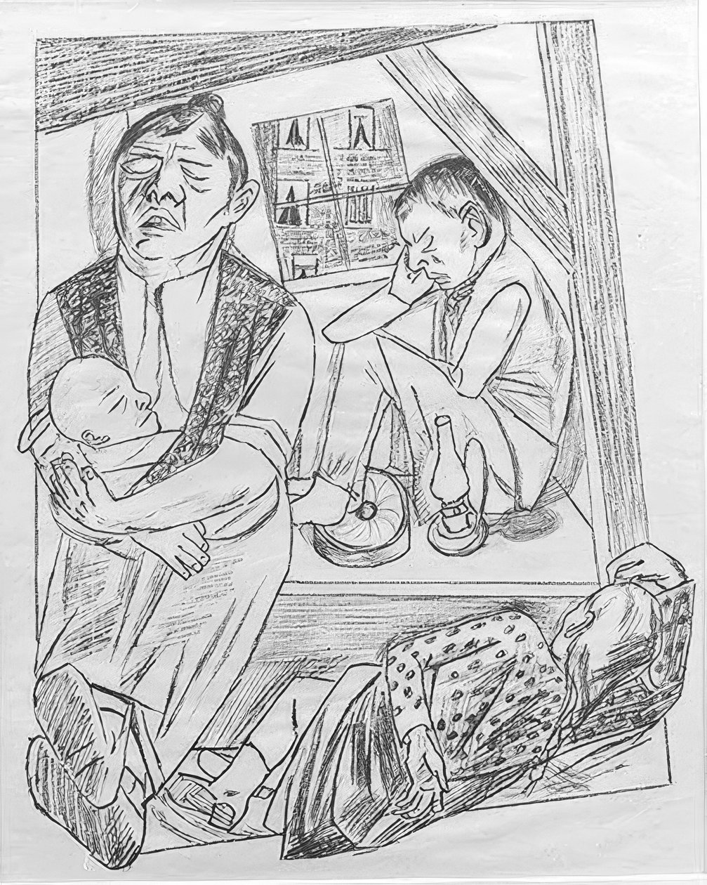 Noc od Max Beckmann