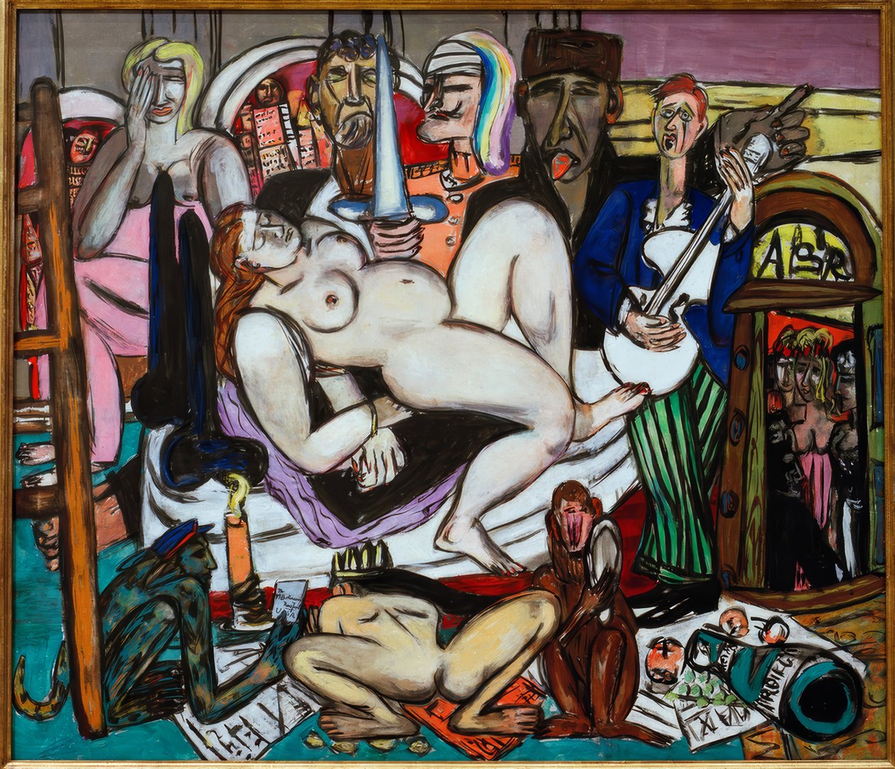 Město od Max Beckmann
