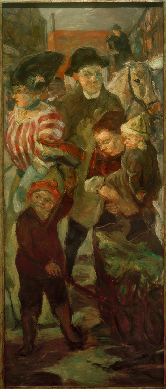 Ulice od Max Beckmann