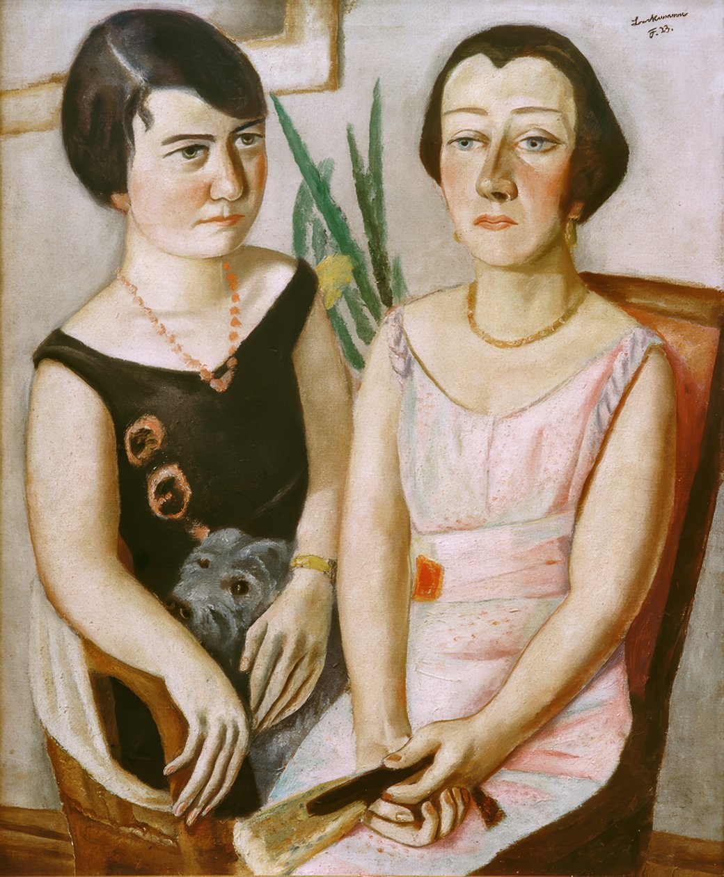 Dvojitý portrét od Max Beckmann