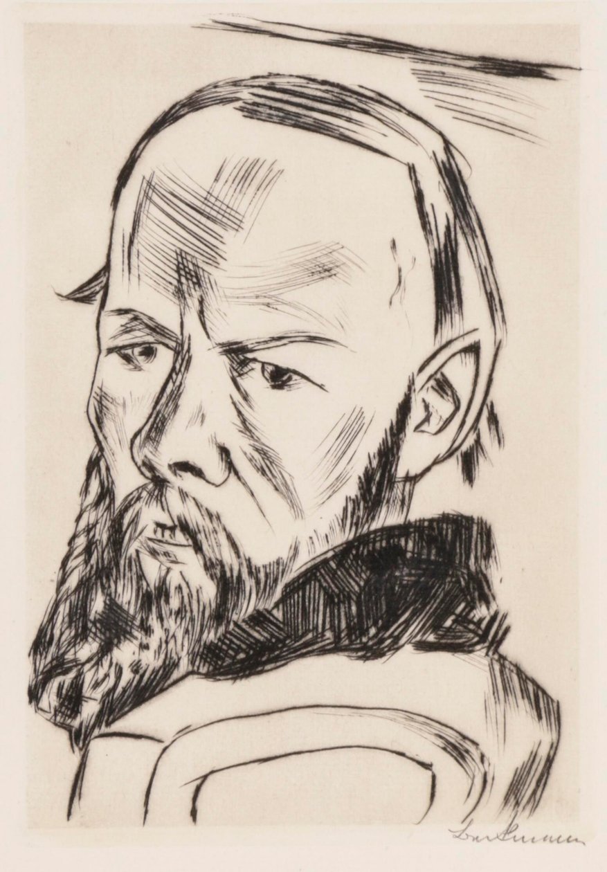 Dostojevskij II, 1921. od Max Beckmann