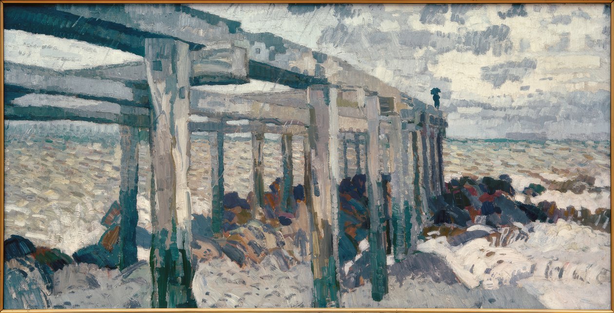 Velká scéna od Max Beckmann