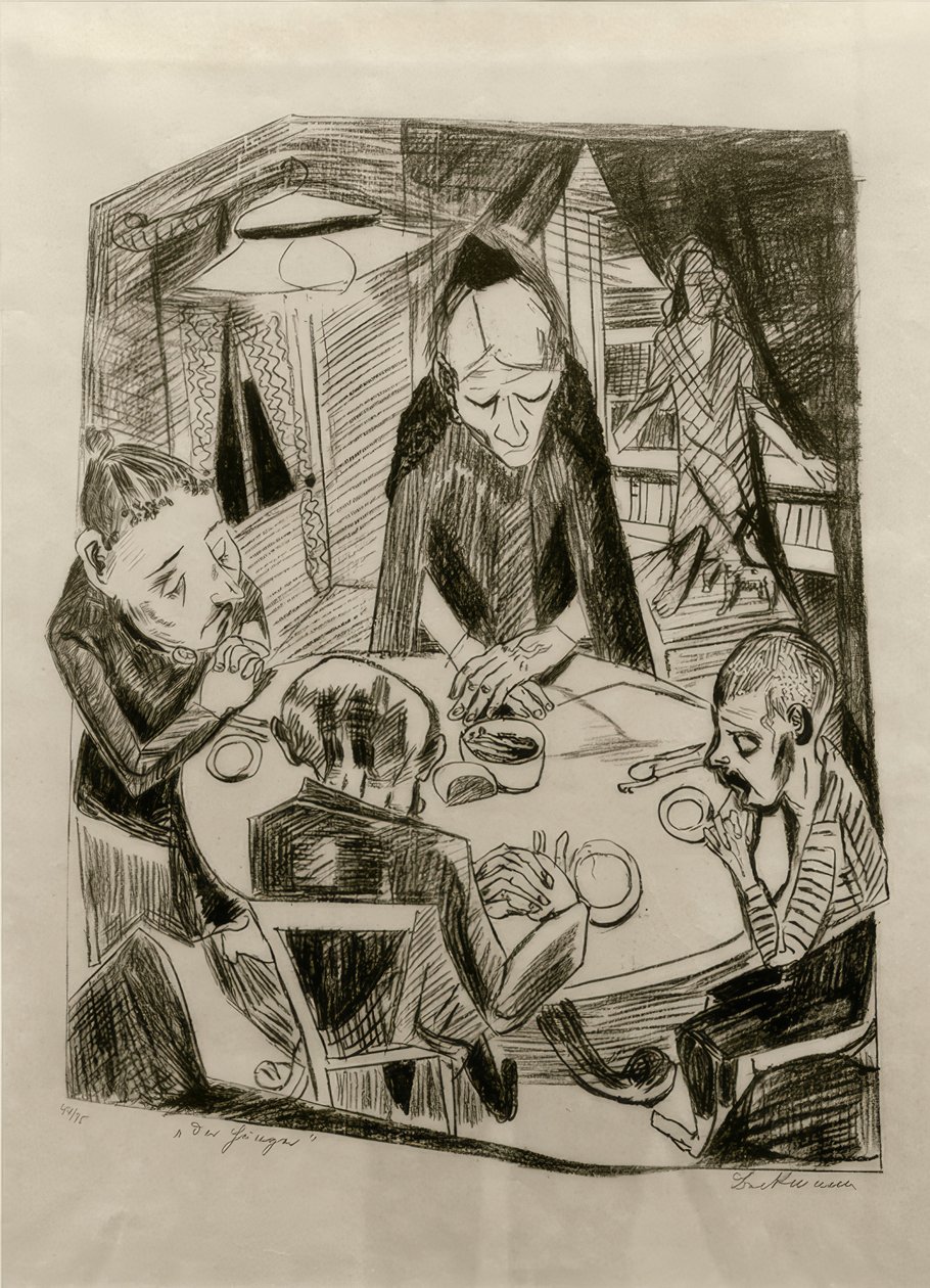 Hlad od Max Beckmann