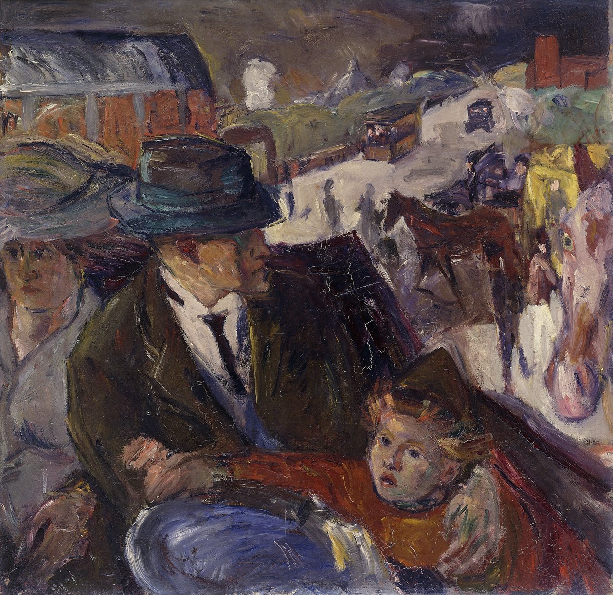 V autě; Jsem Auto od Max Beckmann