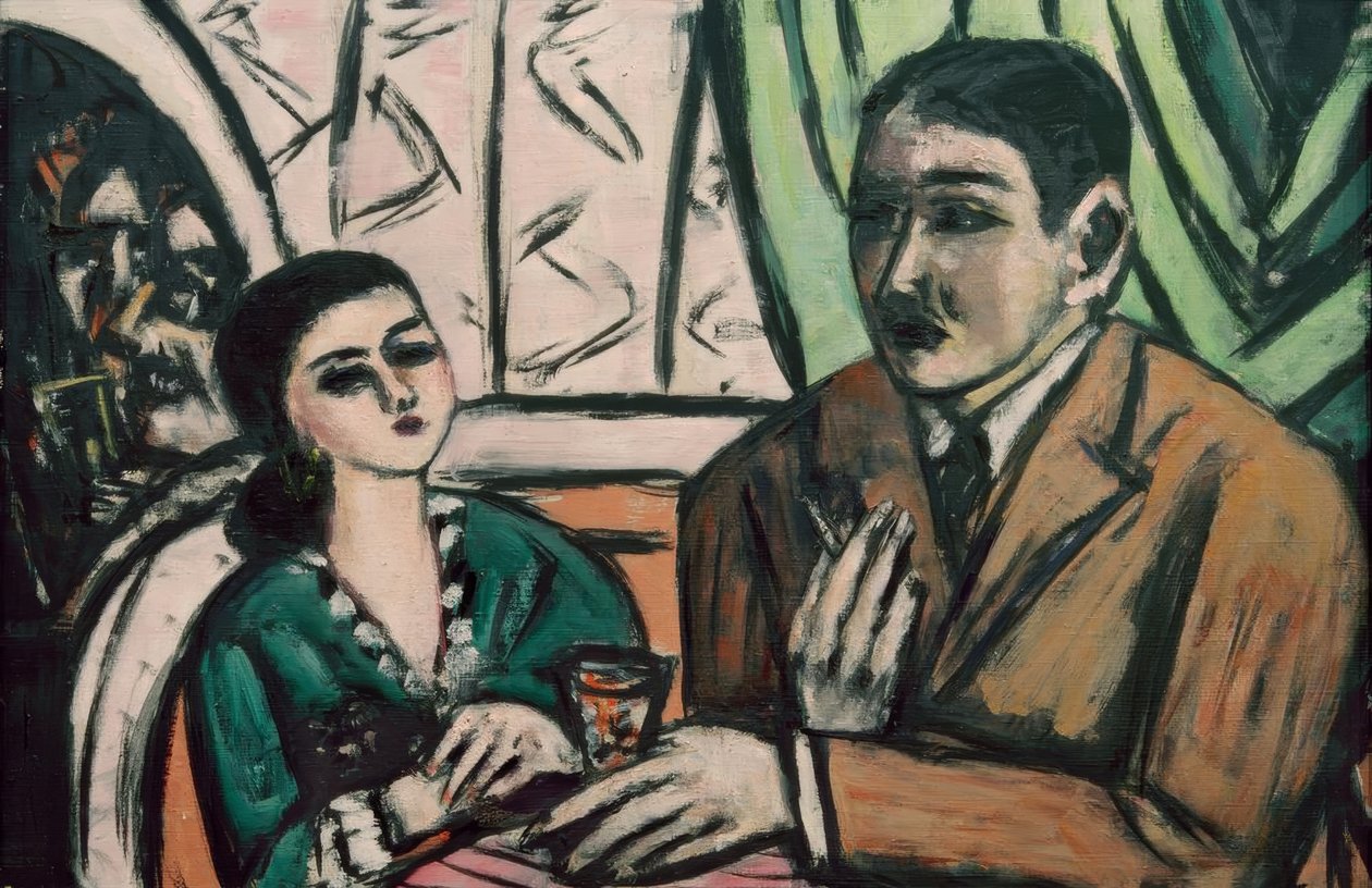 Umělecká kavárna od Max Beckmann