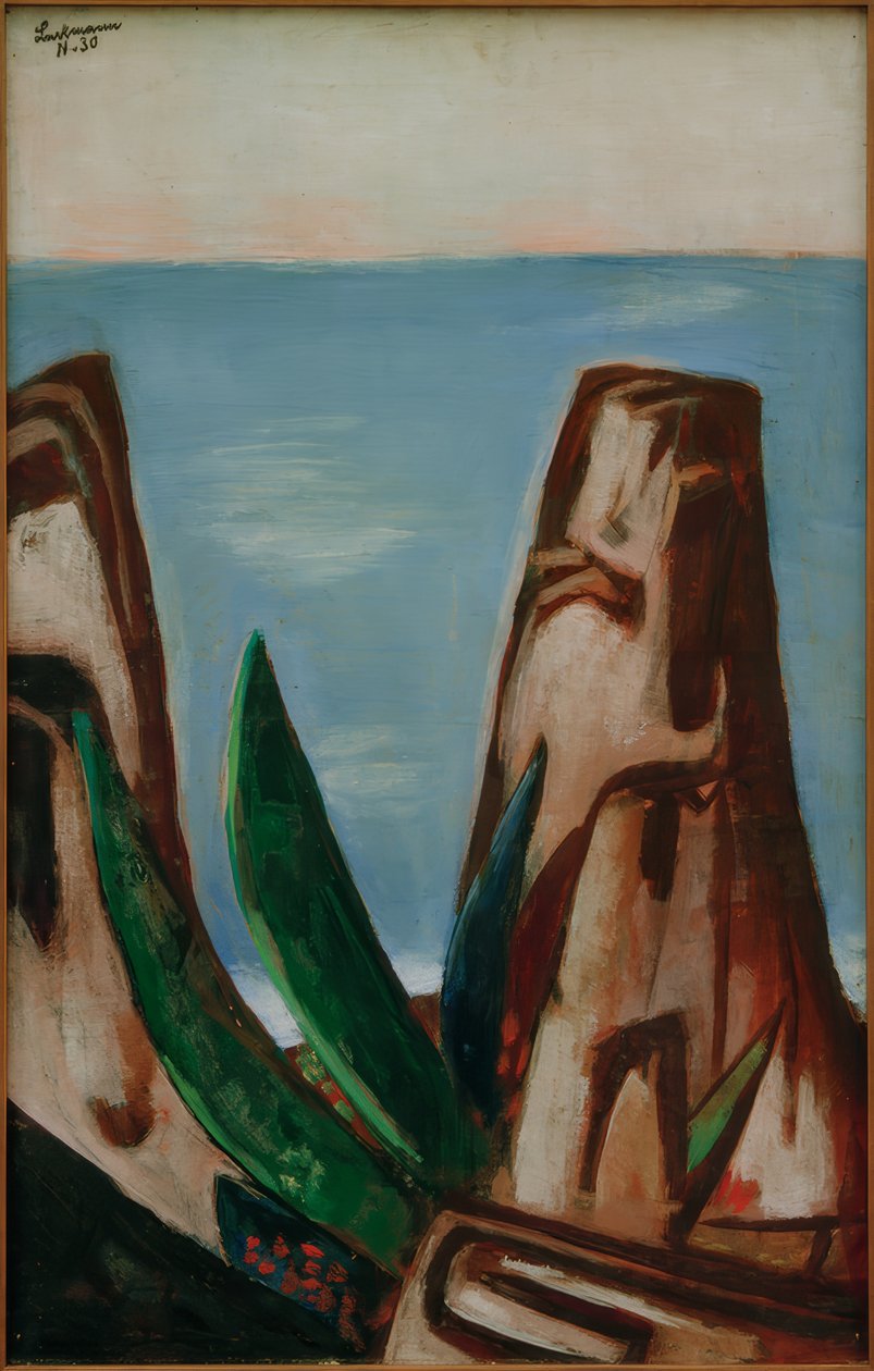 Námořní. francouzská riviéra od Max Beckmann