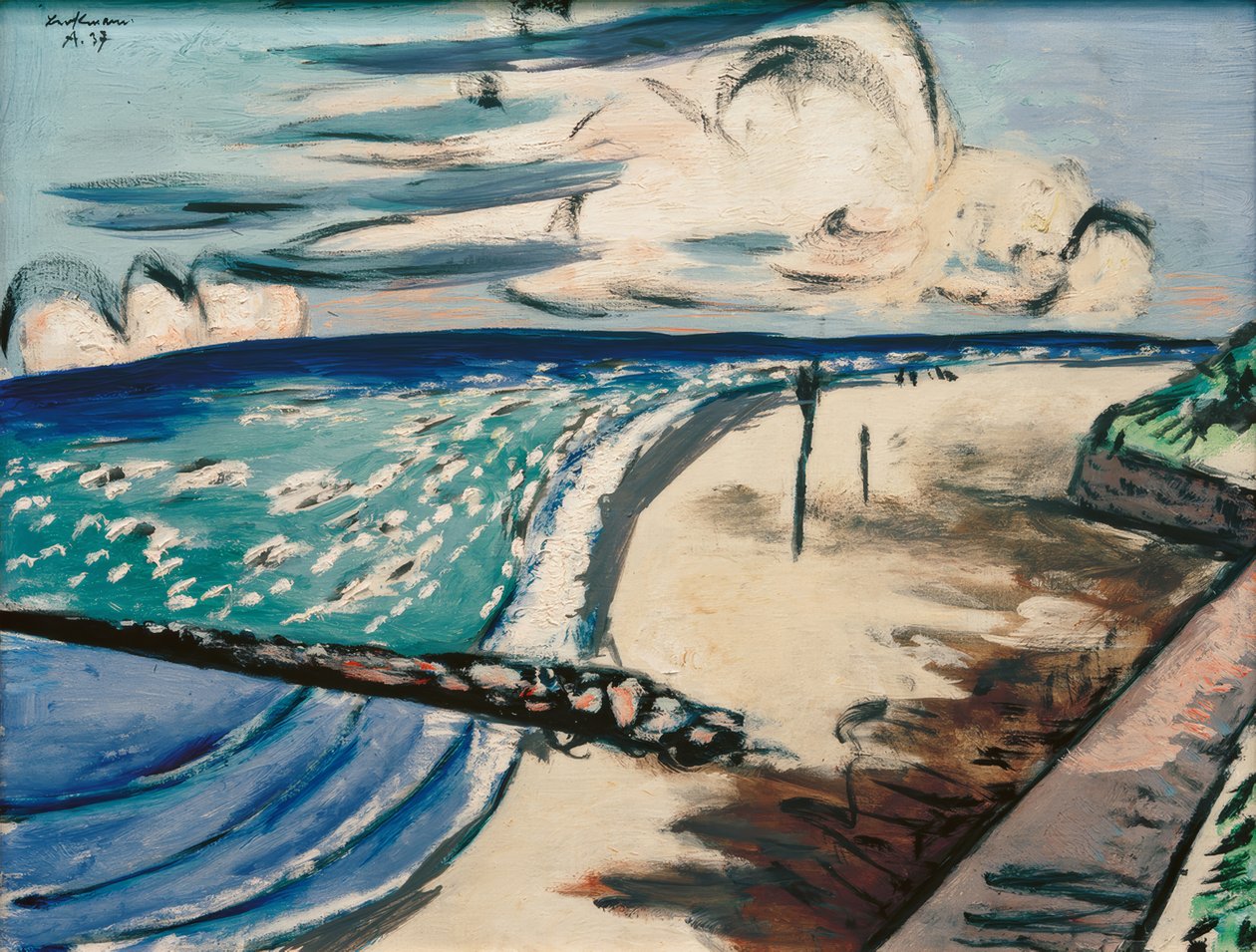 Nordsee III od Max Beckmann