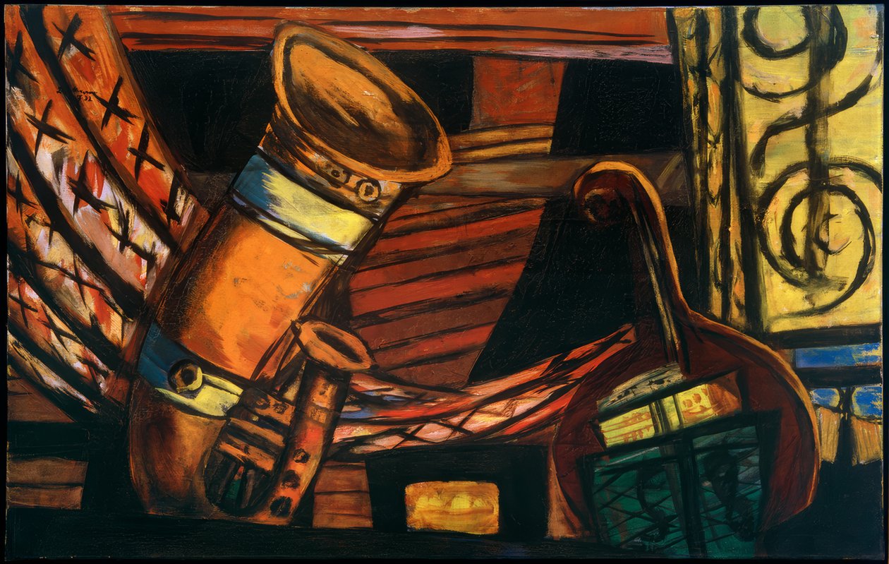 orchestr od Max Beckmann
