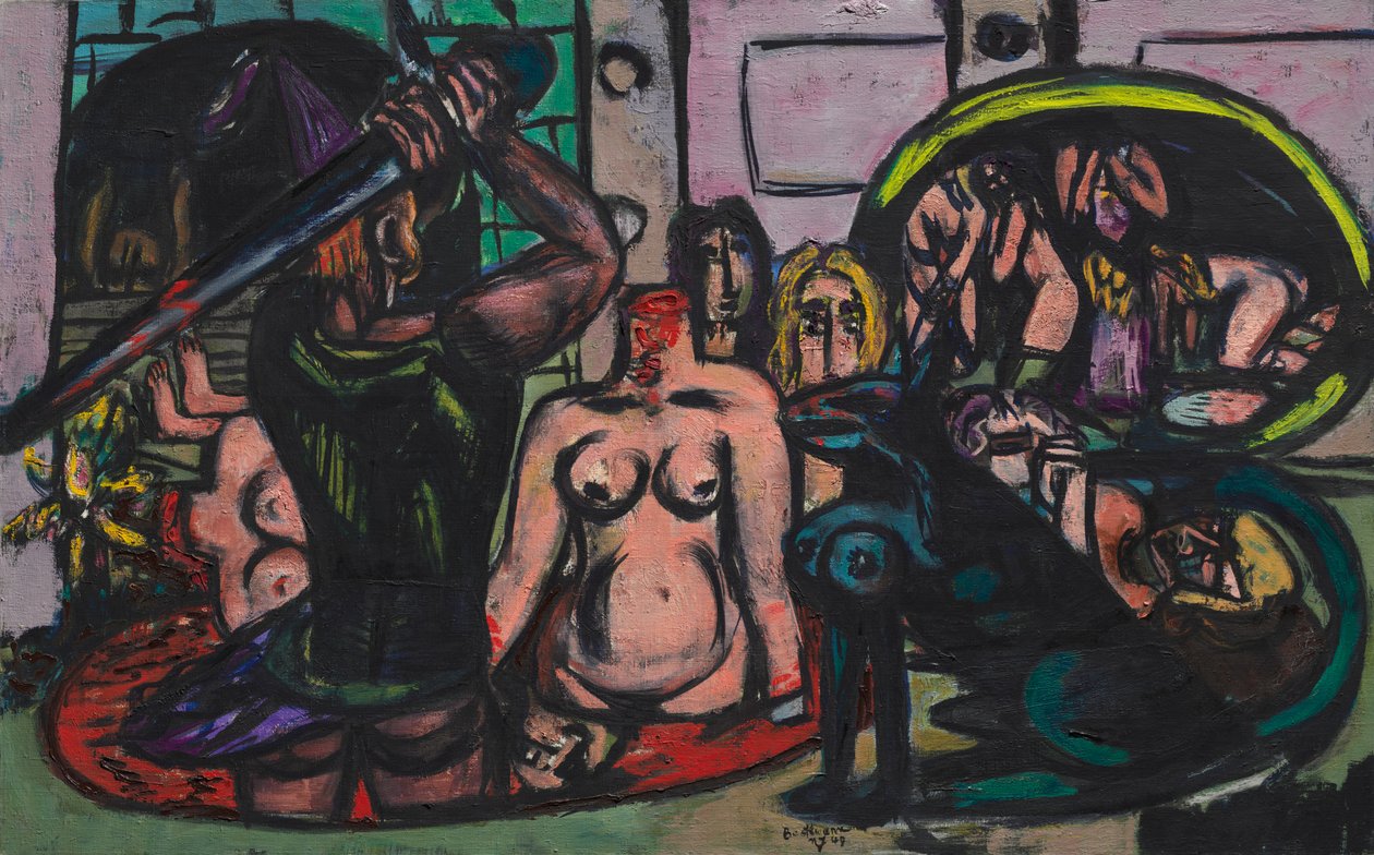 Perseova poslední povinnost od Max Beckmann
